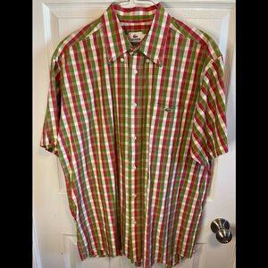 Lacoste men’s button down shirt sz 42